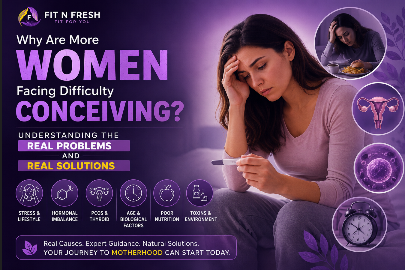 Why Are More Women Facing Difficulty Conceiving? Understanding the Real Problems and Real Solutions