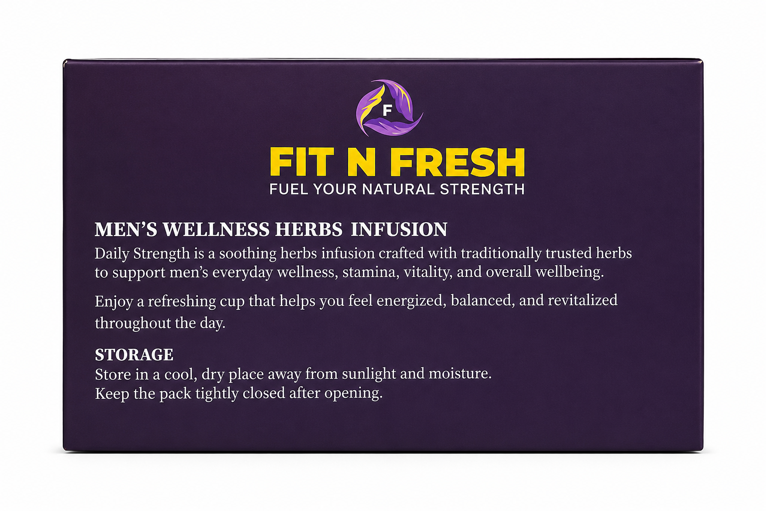 FIT N FRESH HERBS INFUSION DAILY STRENGTH image 1